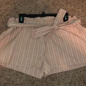 High Waisted Bow tie Shorts